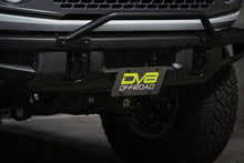 Load image into Gallery viewer, DV8 Offroad License Plate Relocation DV8 Offroad 21-22 Ford Bronco Factory Front Bumper Licence Relocation Bracket - Front
