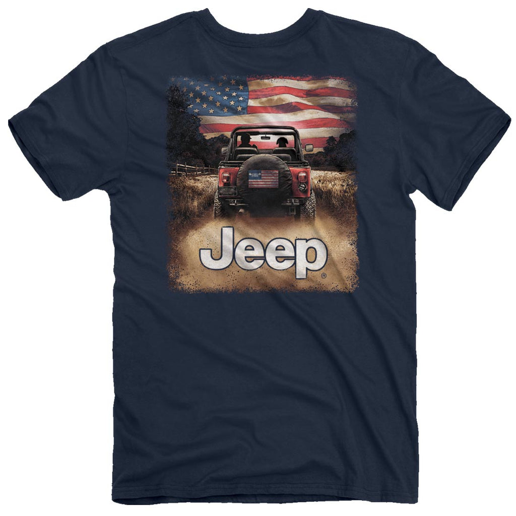 JEDCo T-Shirt Jeep - Country Road T-Shirt