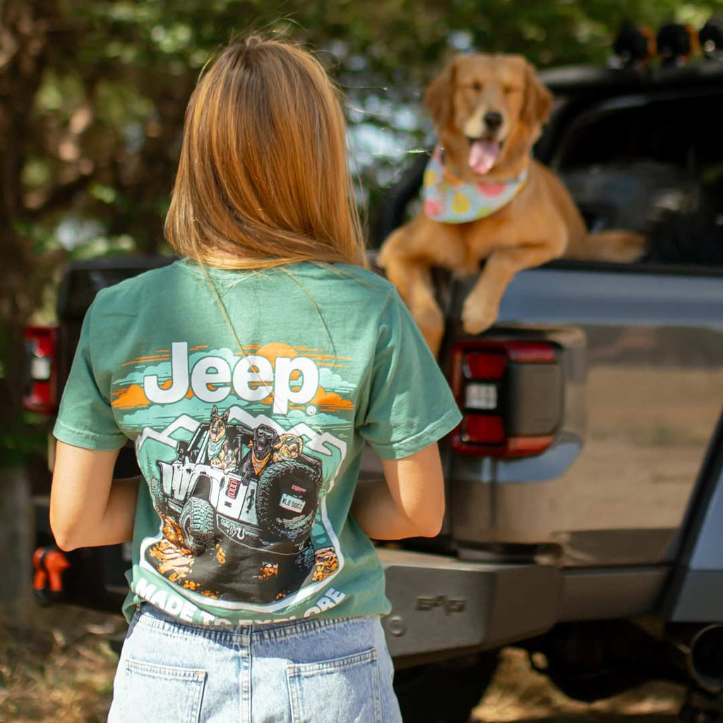JEDCo T-Shirt Jeep - Off-Road Trip T-Shirt