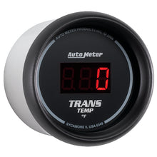 Load image into Gallery viewer, AutoMeter Gauges Autometer Z Series 52mm Black Digital 0-300 Deg F Transmission Temperature Gauge