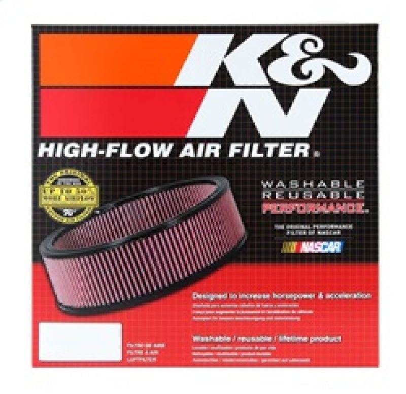 K&N Engineering Air Filters - Drop In K&N Replacement Air Filter Round 11in OD 9-1/4in ID 6in H