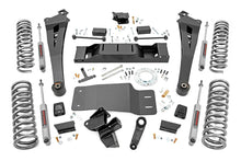 Load image into Gallery viewer, Rough Country Lift Kits 5.0 Inch Dodge Suspension Lift Kit Dual Rate Front and Rear Coil Springs Radius Arms 19-20 Ram 2500 4WD Diesel Rough Country - 38330
