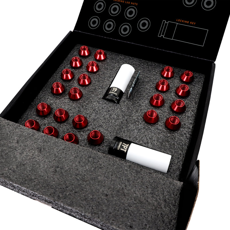 Mishimoto Lug Nuts Mishimoto Aluminum Locking Lug Nuts 1/2 X 20 23pc Set Black