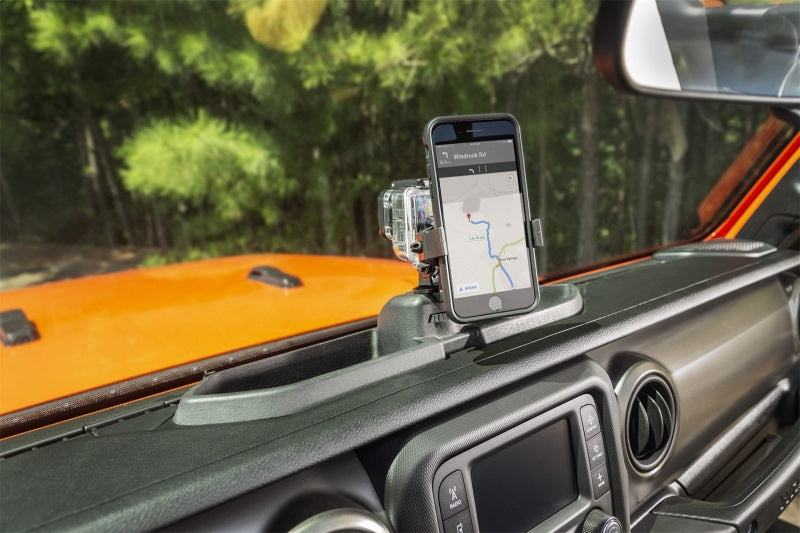 Rugged Ridge Dash & Interior Trim Rugged Ridge Dash Multi-Mount w/Phone Holder 18-20 Jeep JL/JT