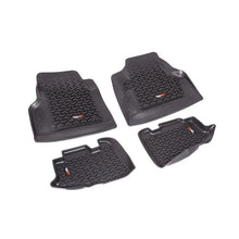 Load image into Gallery viewer, Rugged Ridge Floor Mats - Rubber Rugged Ridge Floor Liner Front/Rear Black 1997-2006 Jeep Wrangler TJ