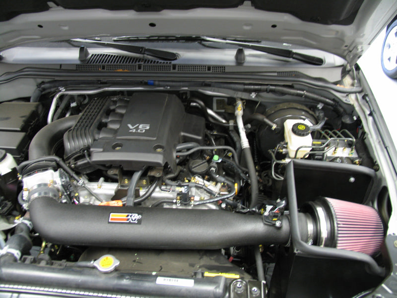 K&N Engineering Cold Air Intakes K&N 05 Nissan Pathfinder V6-4.0L Performance Intake Kit
