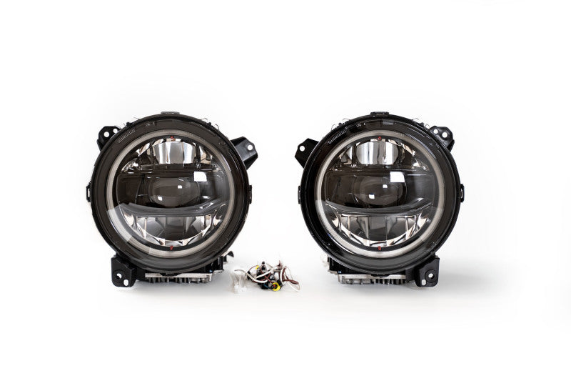 DV8 Offroad Headlights DV8 Offroad 18-22 Jeep Gladiator Wrangler LED Projector Headlights