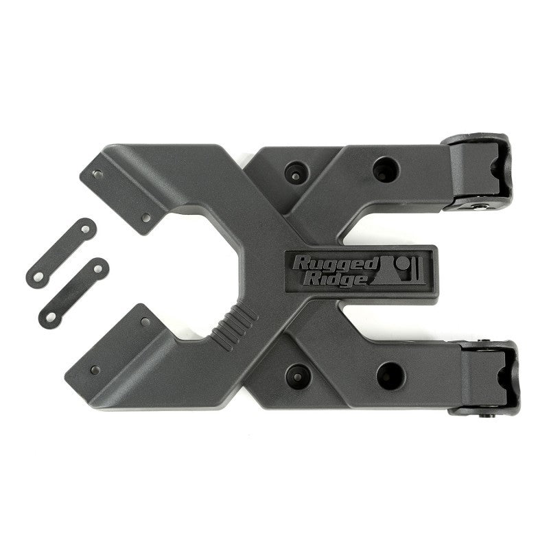Rugged Ridge Spare Tire Carriers Rugged Ridge Spartacus HD Tire Carrier Hinge Casting 07-18 Jeep Wrangler JK
