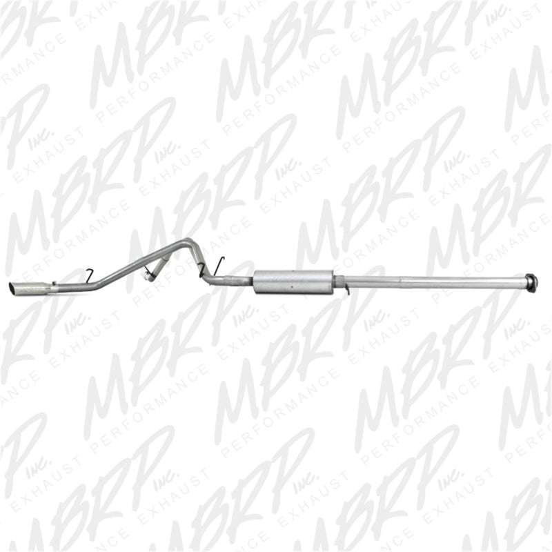 MBRP Catback MBRP 2007-2008 Chev/GMC 1500 (Next Gen.) CC EC (excl. 8 bed) 4.8/5.3L/6.0L Cat Back Dual Split