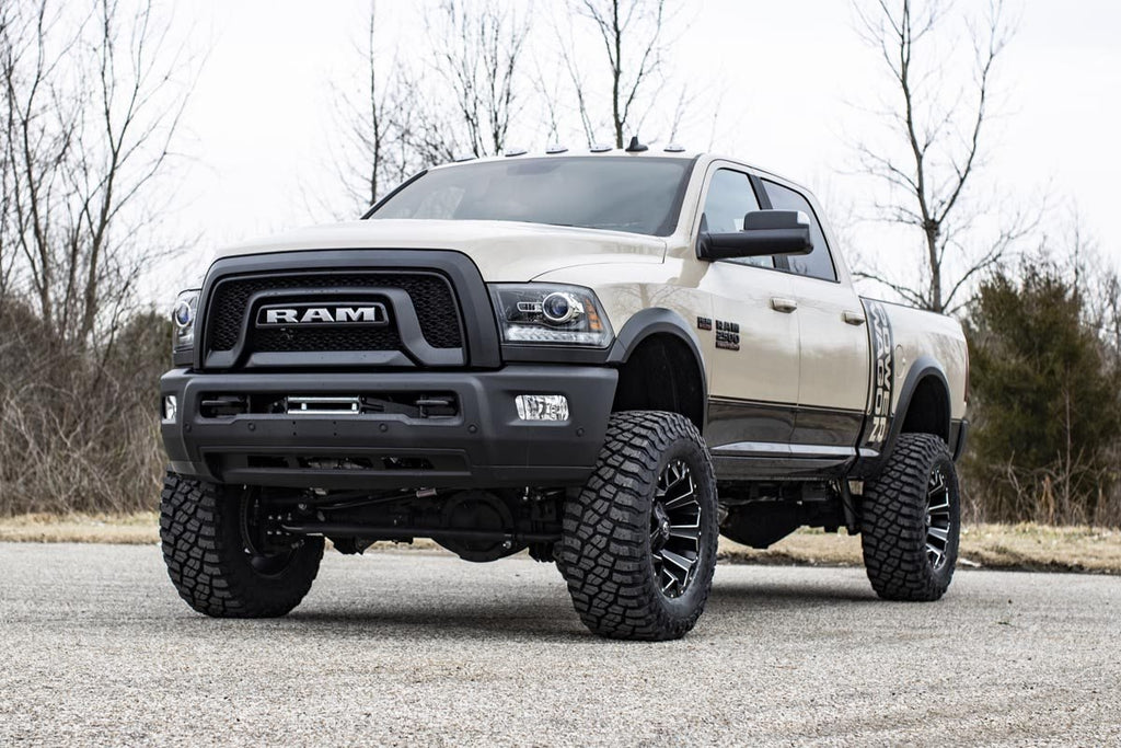 Rough Country Lift Kits 4.5 Inch Suspension Lift Kit Coil Springs Radius Arms 14-18 RAM Powerwagon 2500 4WD Gas Rough Country - 39830