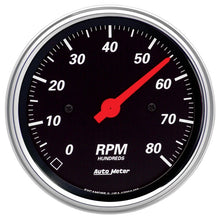 Load image into Gallery viewer, AutoMeter Gauges Autometer Designer Black 70-76 Duster/Demon/Dart Dash Kit 6pc Tach / MPH / Fuel / Oil / WTMP / Volt