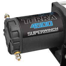 Load image into Gallery viewer, Superwinch Winches Superwinch 4500 LBS 12V DC 15/64in x 50ft Steel Rope Terra 4500 Winch - Gray Wrinkle