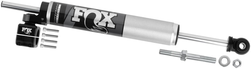 FOX Hardware - Singles Fox 2007+ Jeep JK 8.2in 2.0 Tie Rod Clamp Steering Stabilizer
