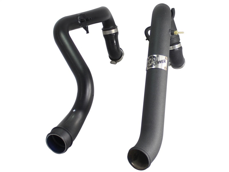 aFe Intercoolers aFe Bladerunner Intercooler Intlet Tubes 2-1/2in 11-14 Ford F-150 V6 3.5L Ecoboost (tt)