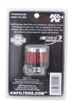Load image into Gallery viewer, K&amp;N Engineering Air Filters - Universal Fit K&amp;N .315/.431 Flange 1 3/8 inch OD 1.5 inch H Clamp On Crankcase Vent Filter