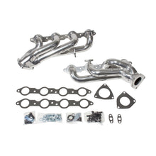 Load image into Gallery viewer, BBK Headers &amp; Manifolds BBK 99-04 GM Truck SUV 4.8 5.3 Shorty Tuned Length Exhaust Headers - 1-3/4 Silver Ceramic