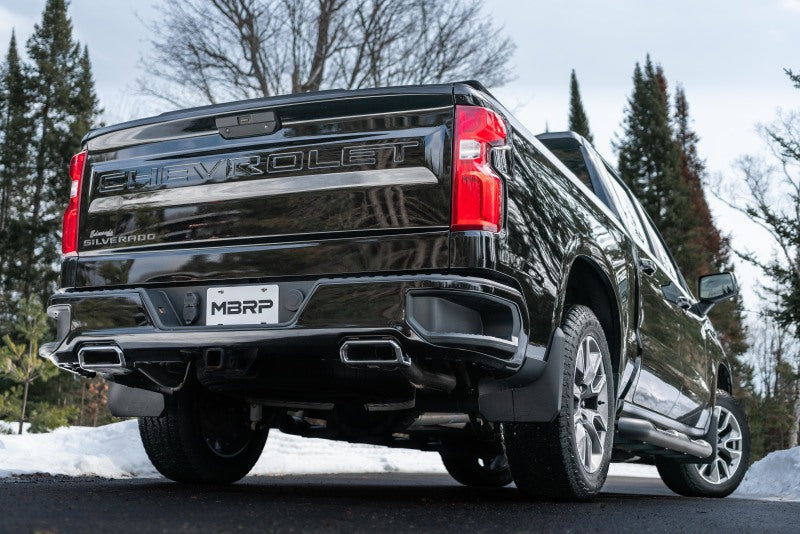 MBRP Catback MBRP 2019 Chevrolet Silverado 1500 4.3L/5.3L 2.5in Cat Back Dual Rear Exit - T304