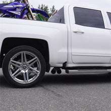 Load image into Gallery viewer, MBRP Catback MBRP 09+ Chevrolet Silverado 1500 3in Cat Back Pre-Axle Dual Outlet w/ 4in Tip - T304