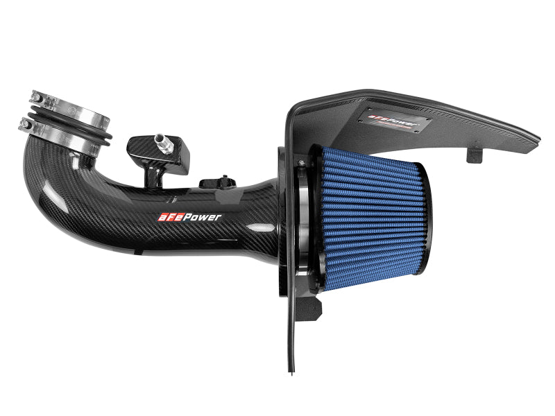 aFe Cold Air Intakes aFe 19-20 GM Trucks 5.3L/6.2L Track Series Carbon Fiber Cold Air Intake System With Pro 5R Filters