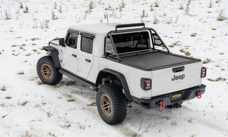 N-Fab Bed Bars N-Fab ARC Sports Bar 20-22 Jeep Gladiator - Textured Black(Roll-N-Lock Cover Fitment Only)