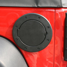 Load image into Gallery viewer, Rugged Ridge Fuel Caps Rugged Ridge Non-Locking Gas Cap Door Black 07-18 Jeep Wrangler