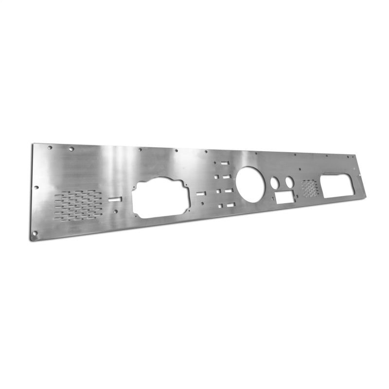 Rugged Ridge Dash & Interior Trim Rugged Ridge 76-86 Jeep CJ Stainless Steel Dash Panel w/ Gauge / Radio / Speaker Cut-Outs