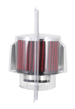 Load image into Gallery viewer, K&amp;N Engineering Air Filters - Universal Fit K&amp;N 1.5in Flange ID x 3in OD x 2.5in Height Clamp On Crankcase Vent Filter