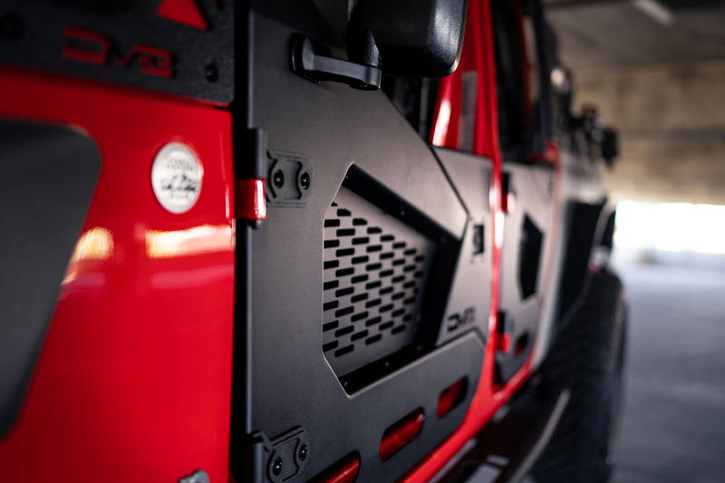 DV8 Offroad Doors DV8 Offroad 18-22 Jeep Wrangler JL/JT Spec Series Half Doors - Front Set
