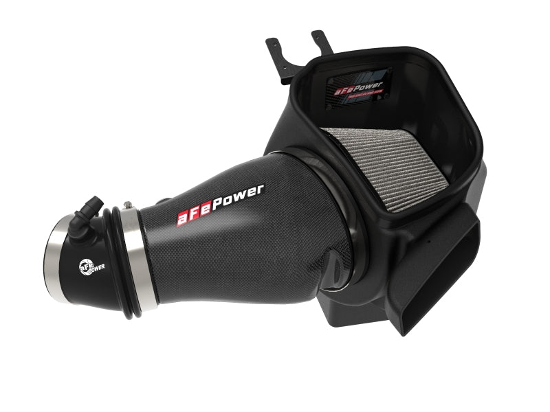 aFe Cold Air Intakes aFe Track Series Carbon Fiber Pro Dry S AIS - 19-20 Jeep Grand Cherokee Trackhawk 6.2L