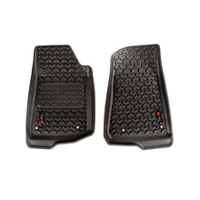 Load image into Gallery viewer, Rugged Ridge Floor Mats - Rubber Rugged Ridge Floor Liner Front Black 2018-2020 Jeep Wrangler 2020 Gladiator JL / JT