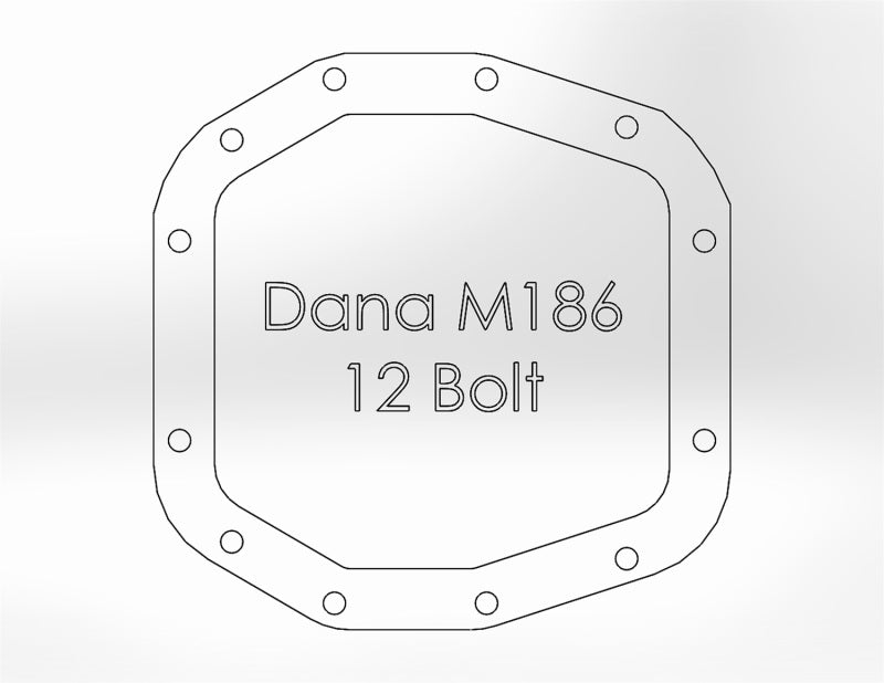 aFe Diff Covers aFe Pro Series Front Differential Cover Black 2018+ Jeep Wrangler (JL) V6 3.6L (Dana M186)