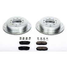 Load image into Gallery viewer, PowerStop Brake Kits - Performance D&amp;S Power Stop 08-11 Lexus LX570 Rear Z23 Evolution Sport Brake Kit