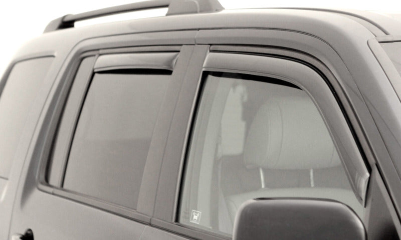 AVS Wind Deflectors AVS 07-10 Jeep Compass Ventvisor In-Channel Front & Rear Window Deflectors 4pc - Smoke