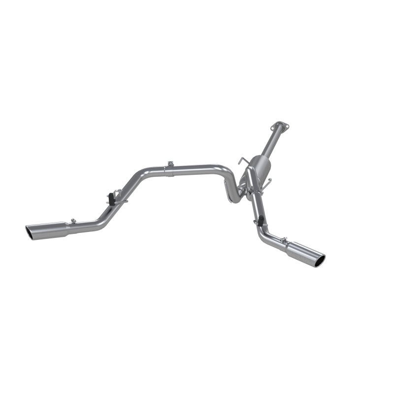 MBRP Catback MBRP 05-13 Toyota Tacoma 4.0L EC/CC AL Dual Split Side Cat Back Exhaust