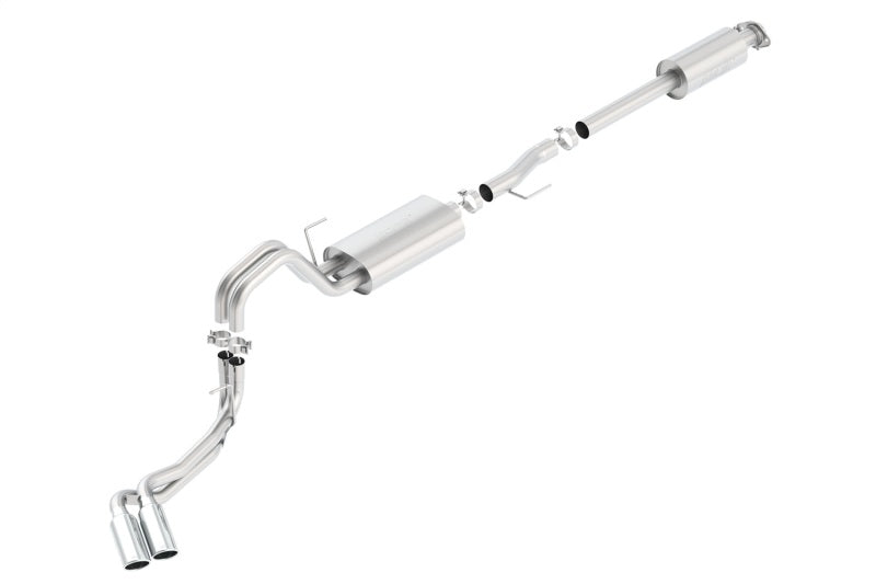 Borla Catback Borla 15-16 Ford F-150 3.5L EcoBoost Ext. Cab Std. Bed Catback Exhaust Touring Truck Side Exit