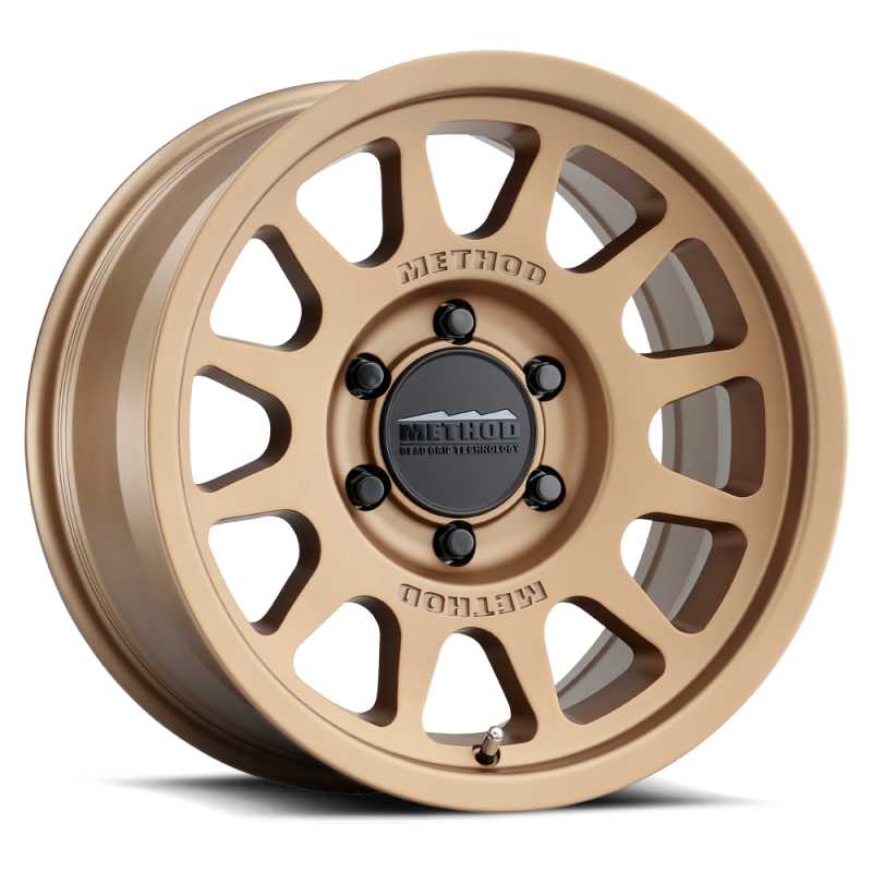 Method Wheels Wheels - Cast Method MR703 17x8.5 0mm Offset 6x5.5 106.25mm CB Method Bronze Wheel