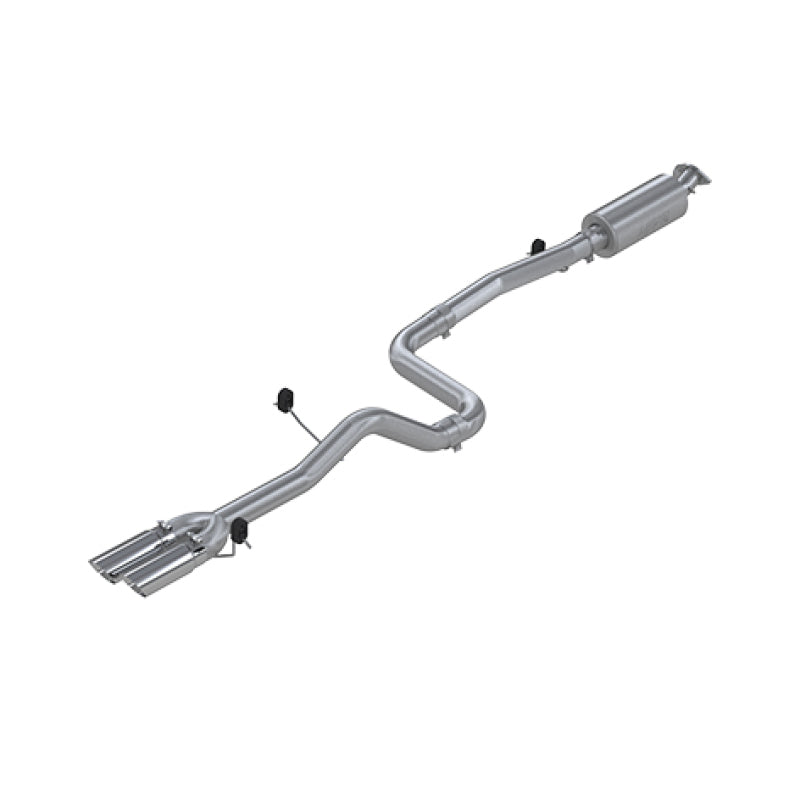 MBRP Catback MBRP 14-19 Ford Fiesta ST 1.6L EcoBoost 3in Dual Outlet T409 Cat Back