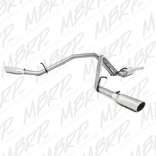 Load image into Gallery viewer, MBRP Catback MBRP 2009 Chev/GMC 1500 4.8/5.3L EC/CC (excluding 8 bed) Cat Back Dual Split Side