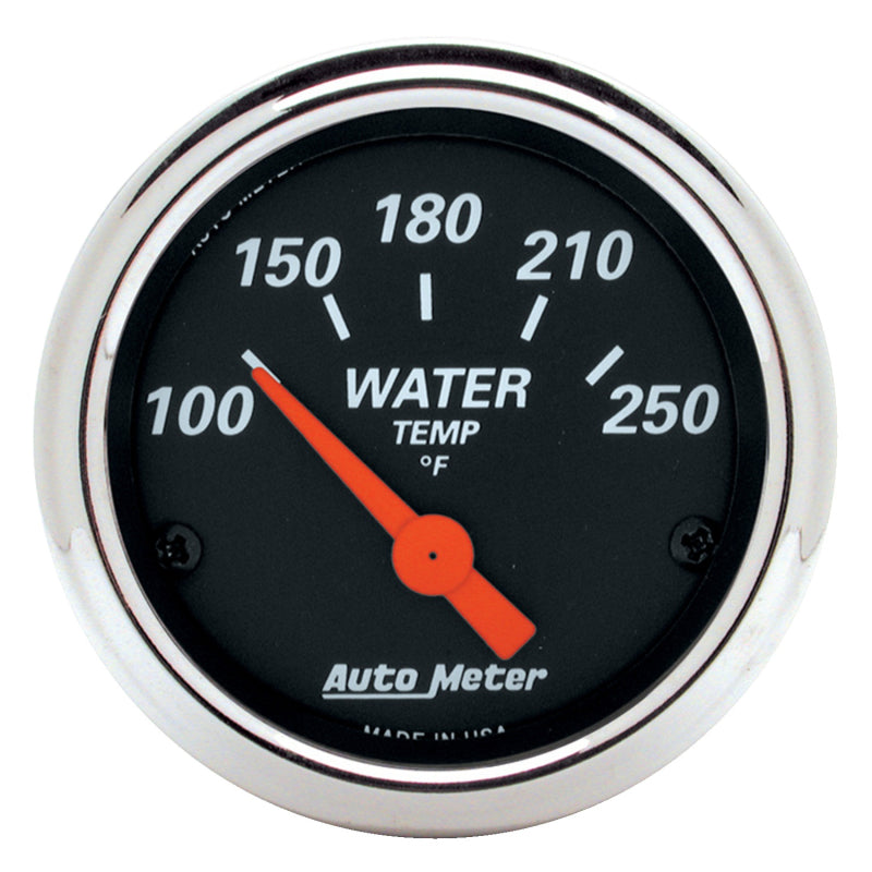 AutoMeter Gauges Autometer Designer Black 70-76 Duster/Demon/Dart Dash Kit 6pc Tach / MPH / Fuel / Oil / WTMP / Volt