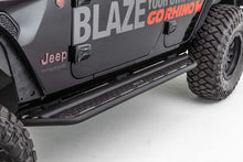 Load image into Gallery viewer, Go Rhino Side Steps Go Rhino 18-20 Jeep Wrangler JLU Dominator Extreme D6 SideSteps Complete Kit w/SideStep + Brkts