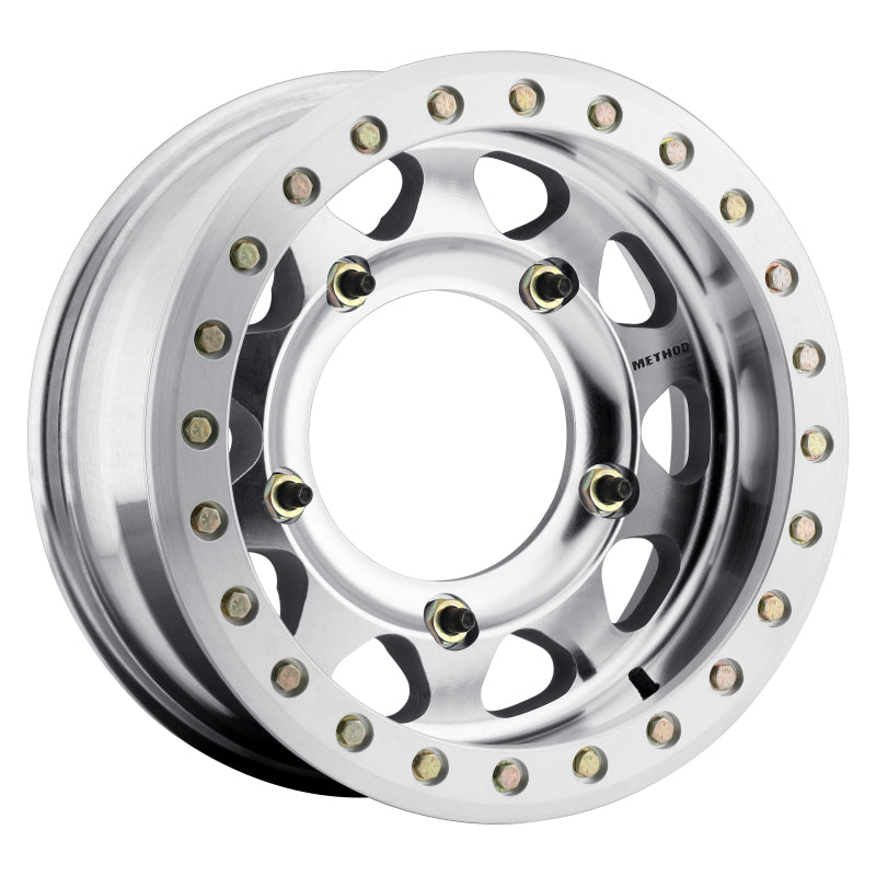 Method Wheels Wheels - Cast Method MR101 Buggy Beadlock 15x5.5 -20mm Offset 5x205 160mm CB Raw Machined w/BH-H24100 Wheel