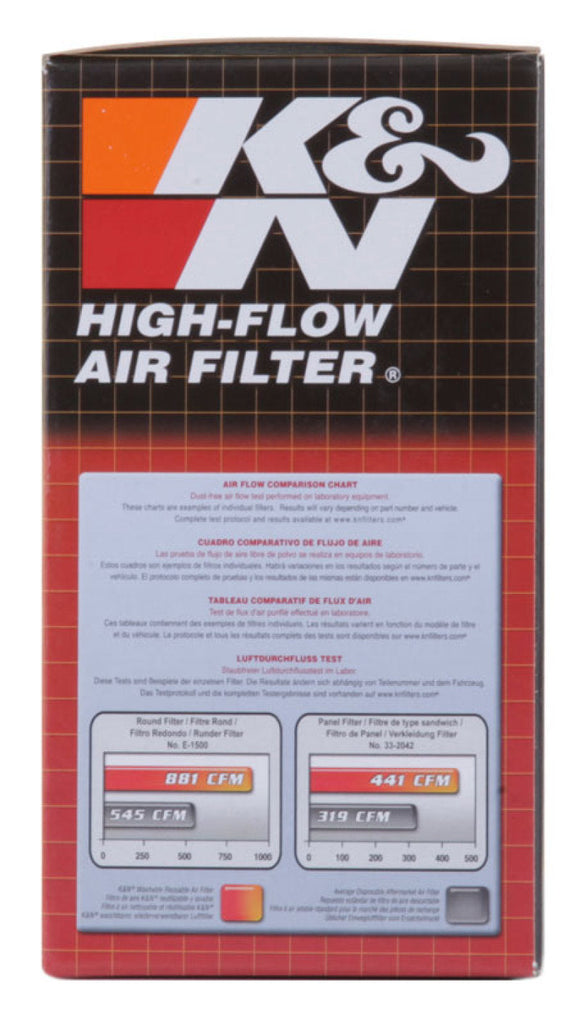 K&N Engineering Air Filters - Drop In K&N Custom Air Filter Round 5.25 inch ID 6.25 inch OD 2.5 inch Height