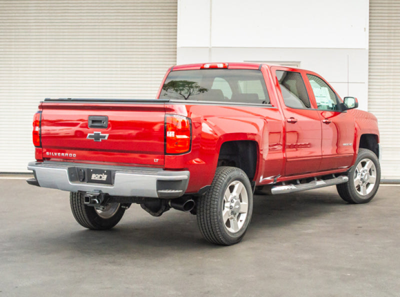Borla Catback Borla 15-19 Chevy Silverado 2500 6.0L CC/STD Bed/153.7in WB S-Type Catback Exhaust Black Chrome Tip