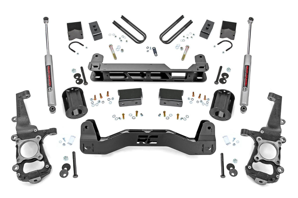 Rough Country Lift Kits 6 Inch Lift Kit with N3 Shocks 21-22 Ford F-150 2WD Rough Country - 40630