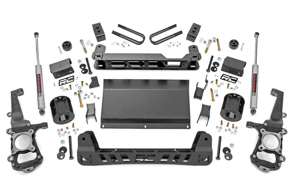 Rough Country Lift Kits 4 Inch Lift Kit with N3 Shocks 21-22 Ford F-150 Tremor 4WD Rough Country - 40730