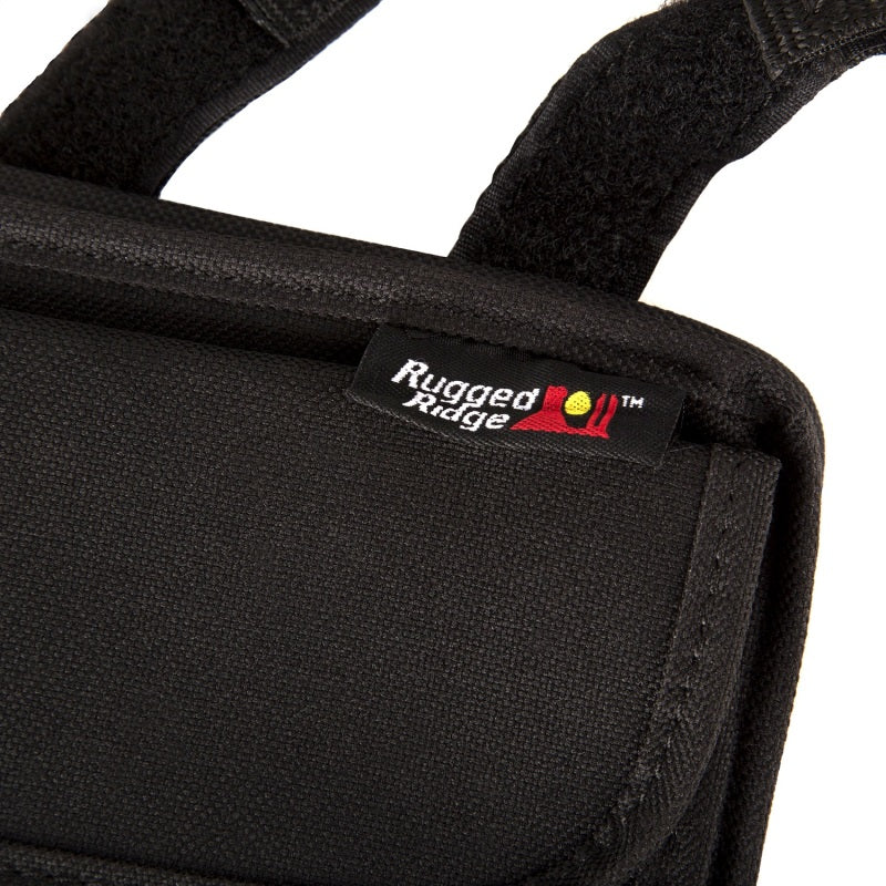 Rugged Ridge Interior Lighting Rugged Ridge Sunglass Holder Storage Pouch 55-19 Jeep CJ / Jeep Wrangler