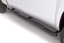 Load image into Gallery viewer, LUND Nerf Bars Lund 09-14 Ford F-150 SuperCrew 5in. Oval Curved Steel Nerf Bars - Black