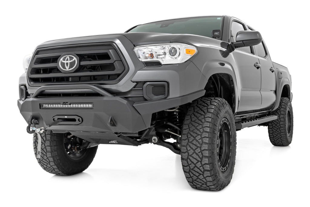 Rough Country Running Boards BA2 Running Boards Side Step Bars Double Cab Toyota Tacoma (05-23) Rough Country - 41009