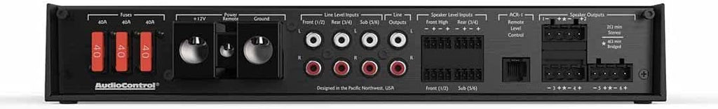 Stinger Off-Road Audio AudioControl LC-6.1200 High-Power Multi-Channel Amplifier with Accubass