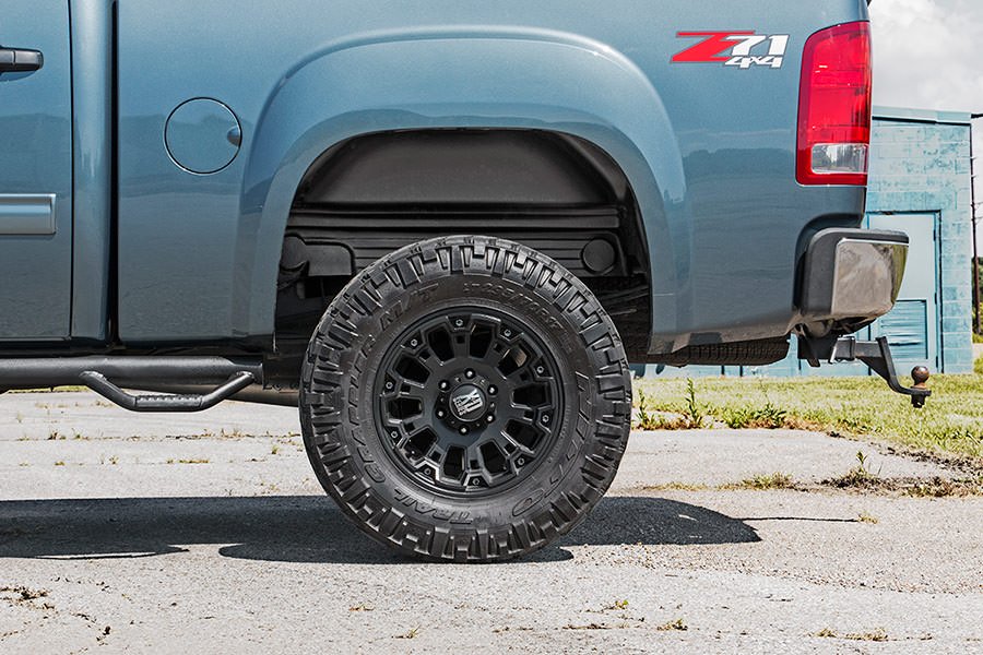Rough Country Wheel Well Guards GMC Rear Wheel Well Liners 07-13 Sierra 1500 Rough Country - 4208